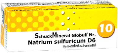 SCHUCKMINERAL Globuli 10 Natrium sulfuricum D6