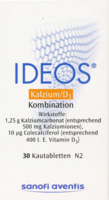 IDEOS 500 mg/400 I.E. Kautabletten