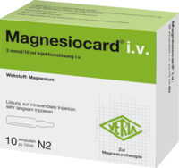 MAGNESIOCARD i.v. Injektionslösung