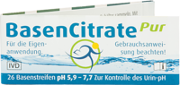 BASEN CITRATE Pur Teststr.pH 5,9-7,7 n.Apot.R.Keil