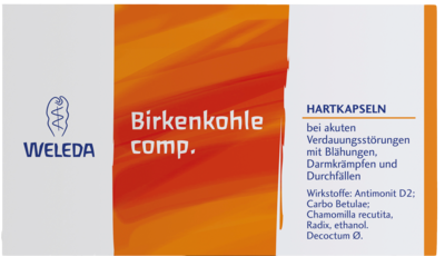 BIRKENKOHLE comp.Hartkapseln