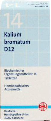 BIOCHEMIE DHU 14 Kalium bromatum D 12 Tabletten