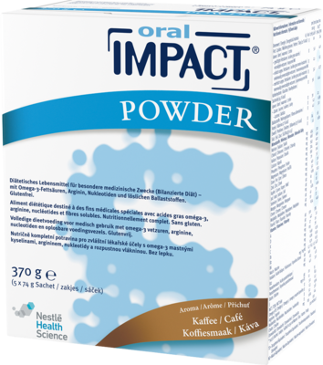 ORAL IMPACT Kaffee Pulver 5x74 g