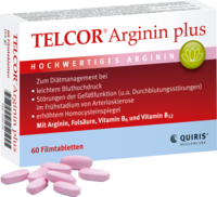 TELCOR Arginin plus Filmtabletten