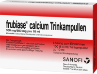 FRUBIASE CALCIUM T Trinkampullen