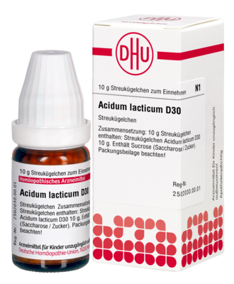 ACIDUM LACTICUM D 30 Globuli