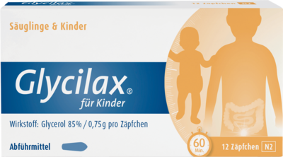 GLYCILAX Suppositorien für Kinder