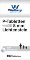 P TABLETTEN weiß 8 mm