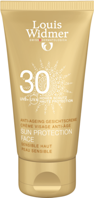 WIDMER Sun Protection Face Creme 30 unparfümiert