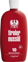 TIROLER NUSSÖL orig.Sonnenmilch wasserf.LSF 10