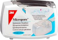 MICROPORE Vliespfl.2,5 cmx5 m m.Abr.1530NP-1SD