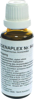 REGENAPLEX Nr.64 g Tropfen zum Einnehmen