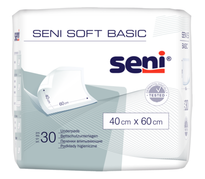 SENI Soft Basic Bettschutzunterlage 40x60 cm