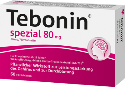 TEBONIN spezial 80 mg Filmtabletten