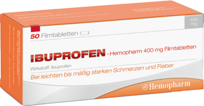 IBUPROFEN Hemopharm 400 mg Filmtabletten