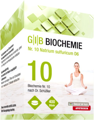 GIB Biochemie Nr.10 Natrium sulfuricum D 6 Tabl.