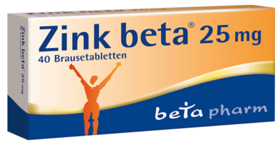 ZINK BETA 25 Brausetabletten