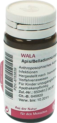 APIS BELLADONNA cum Mercurio Globuli