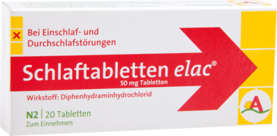 SCHLAFTABLETTEN elac 50 mg