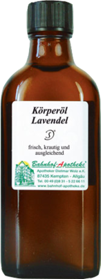 KÖRPERÖL Lavendel