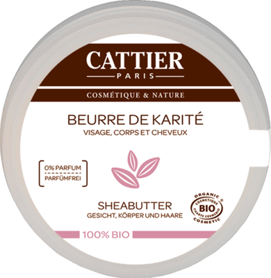 CATTIER Sheabutter 100% biologisch