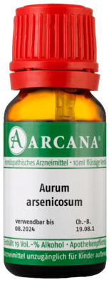 AURUM ARSENICOSUM LM 24 Dilution