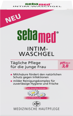 SEBAMED Intim Waschgel pH 3,8 für die junge Frau