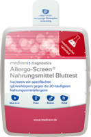 ALLERGO SCREEN Bluttest Nahrungsmittel