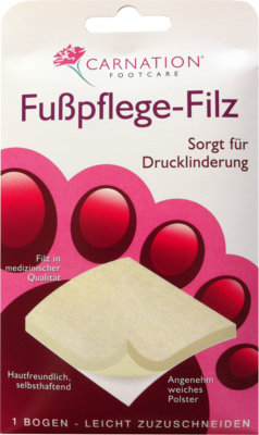 CARNATION Fußpflege-Filz