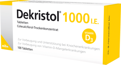 DEKRISTOL 1.000 I.E. Tabletten