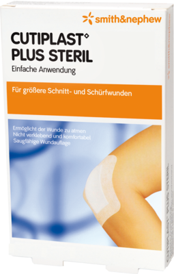 CUTIPLAST Plus steril 7,8x15 cm Verband