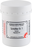 SCHÜSSLER NR.1 Calcium fluoratum D 12 Tabletten