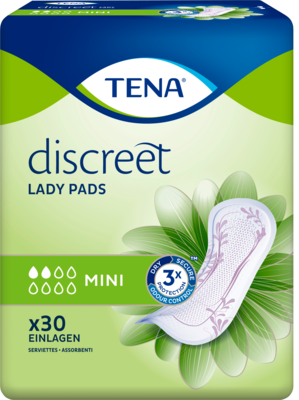 TENA LADY Discreet Inkontinenz Einlagen mini