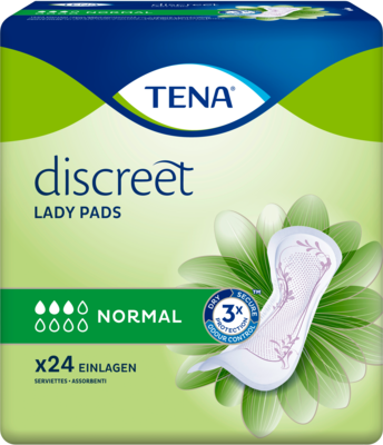 TENA LADY Discreet Inkontinenz Einlagen normal