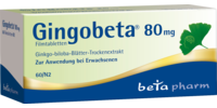 GINGOBETA 80 mg Filmtabletten