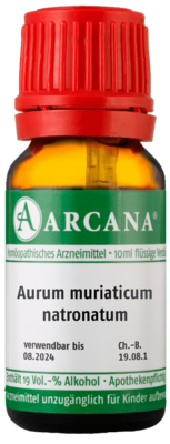 AURUM MURIATICUM NATRONATUM LM 19 Dilution