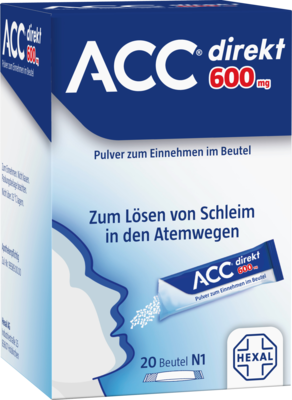 ACC direkt 600 mg Pulver zum Einnehmen im Beutel