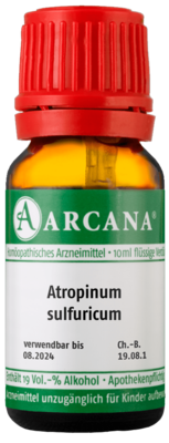 ATROPINUM SULFURICUM LM 13 Dilution