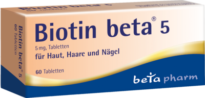 BIOTIN BETA 5 Tabletten