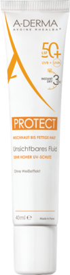 A-DERMA PROTECT SPF 50+ unsichtbares Fluid