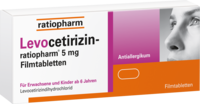 LEVOCETIRIZIN-ratiopharm 5 mg Filmtabletten