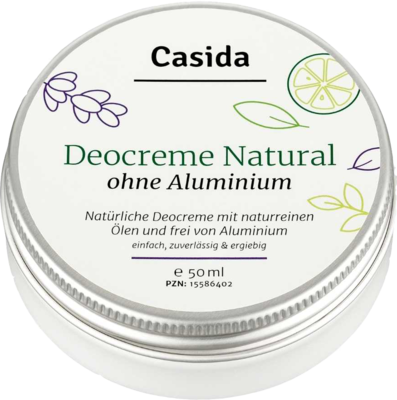 DEO CREME ohne Aluminium natural