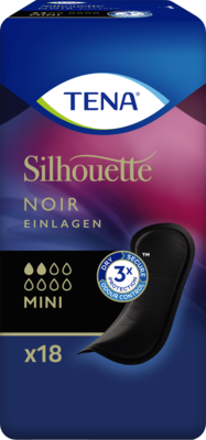 TENA SILHOUETTE Inkontinenz Einlagen mini noir