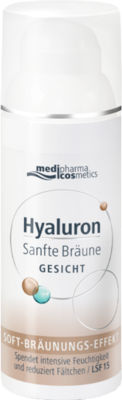 HYALURON SANFTE Bräune Gesichtspflege Creme