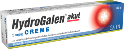 HYDROGALEN akut 5 mg/g Creme