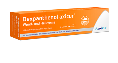 DEXPANTHENOL axicur Wund- und Heilcreme 50 mg/g