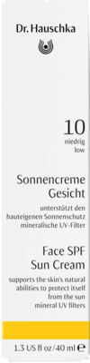 DR.HAUSCHKA Sonnencreme Gesicht LSF 10