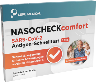 LEPU NASOCHECKcomfort SARS-CoV-2 Ag Selbsttest Na.