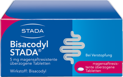 BISACODYL STADA 5 mg magensaftres.überzog.Tabl.