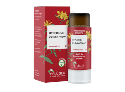 HYPERICUM D 6 Globuli Pflüger Dosierspender